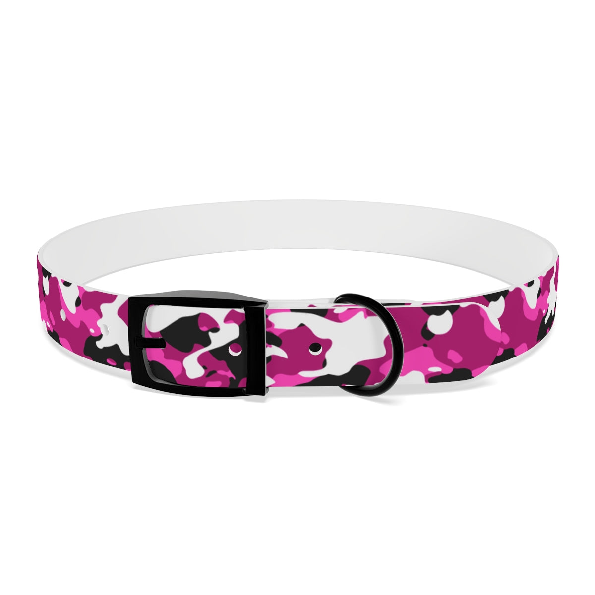 Pink camo puppy collar sale