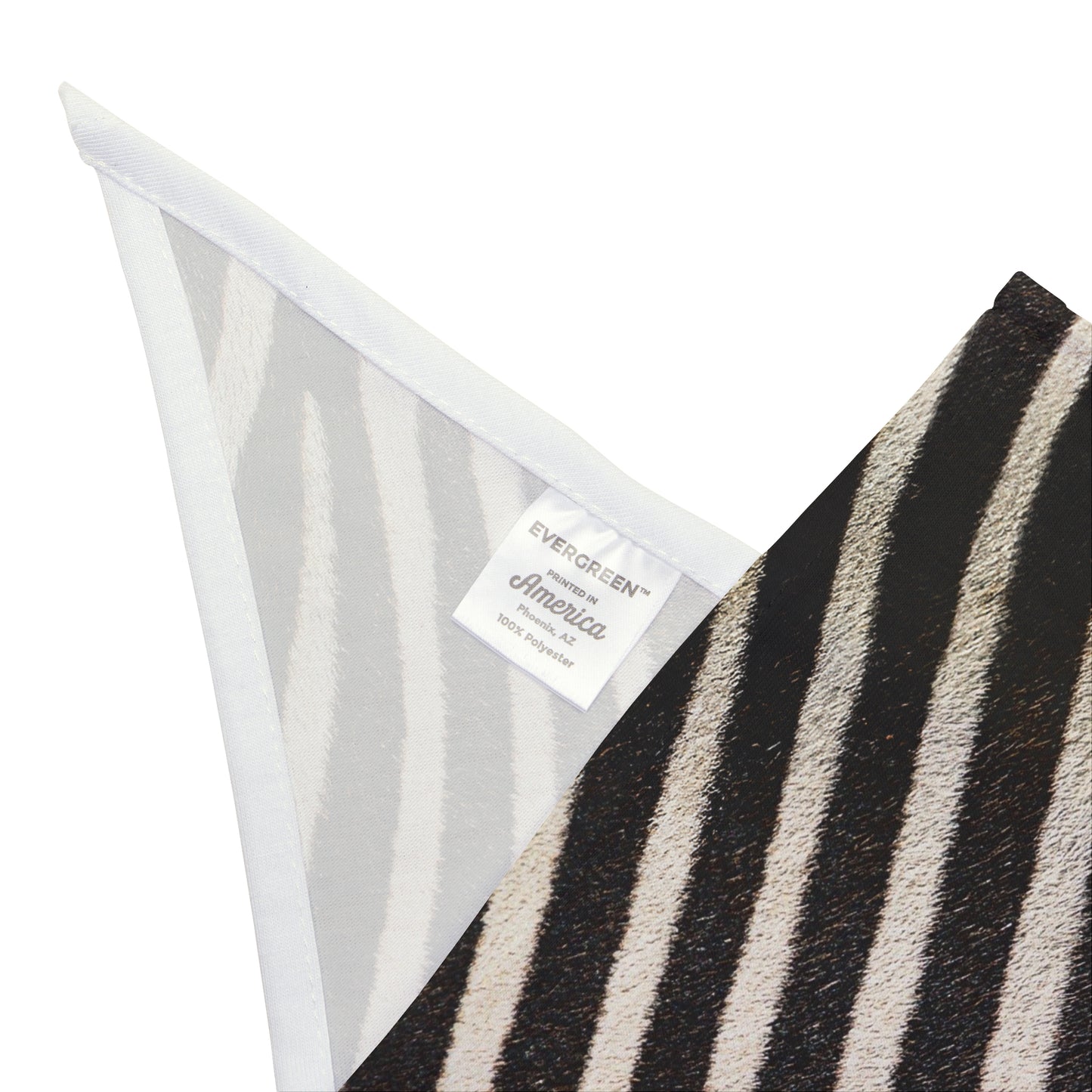 Zebra Print Pet Bandana