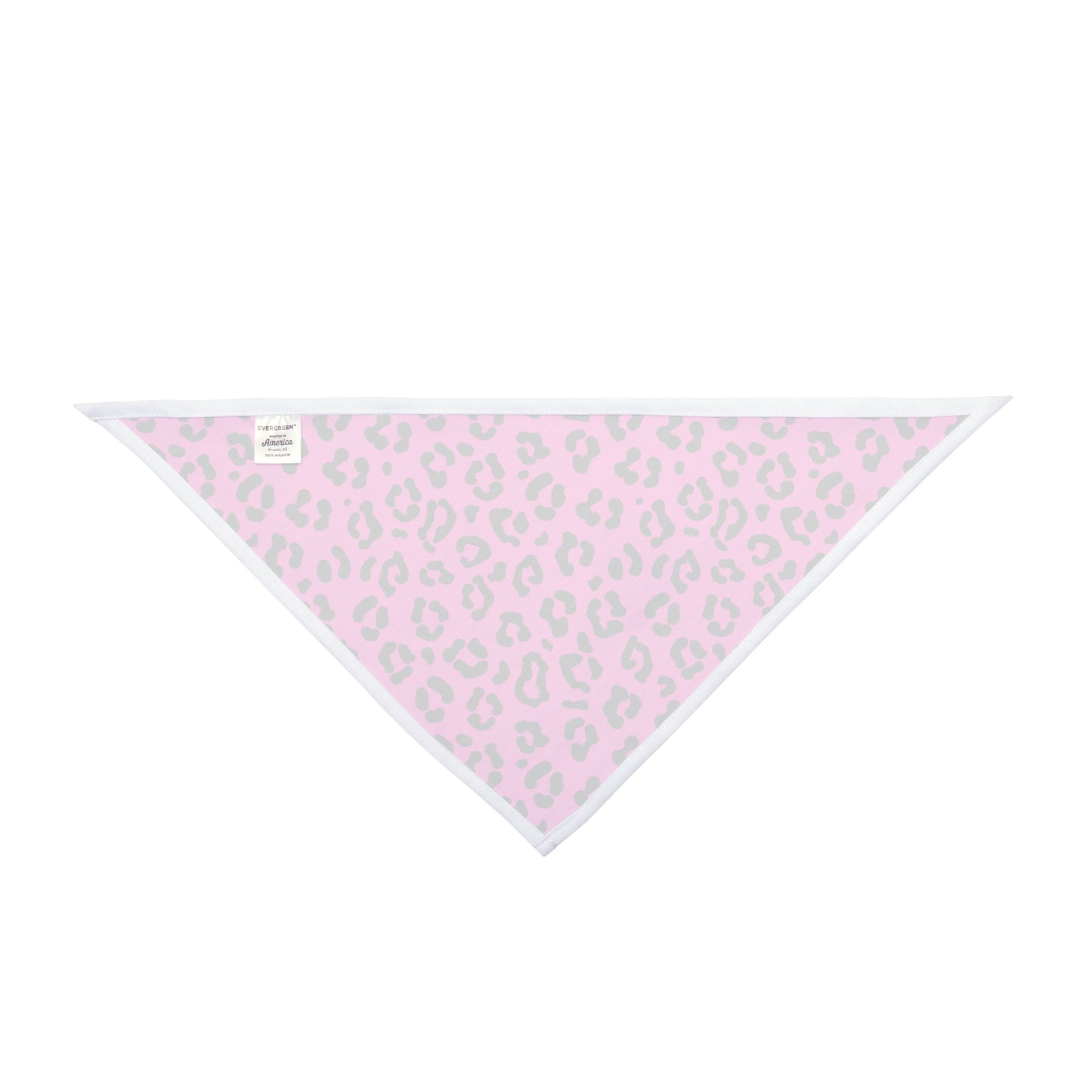 Pink Leopard Print Dog Bandana