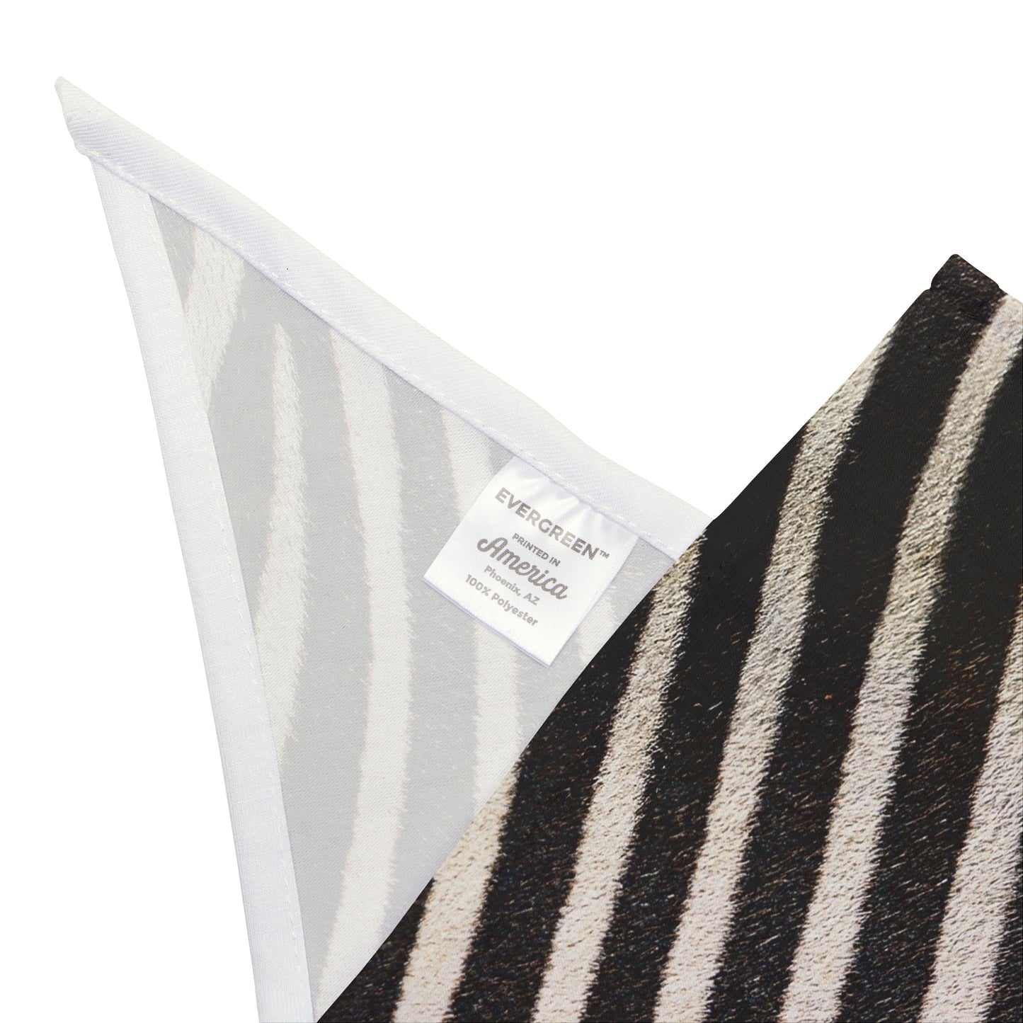 Zebra Print Pet Bandana