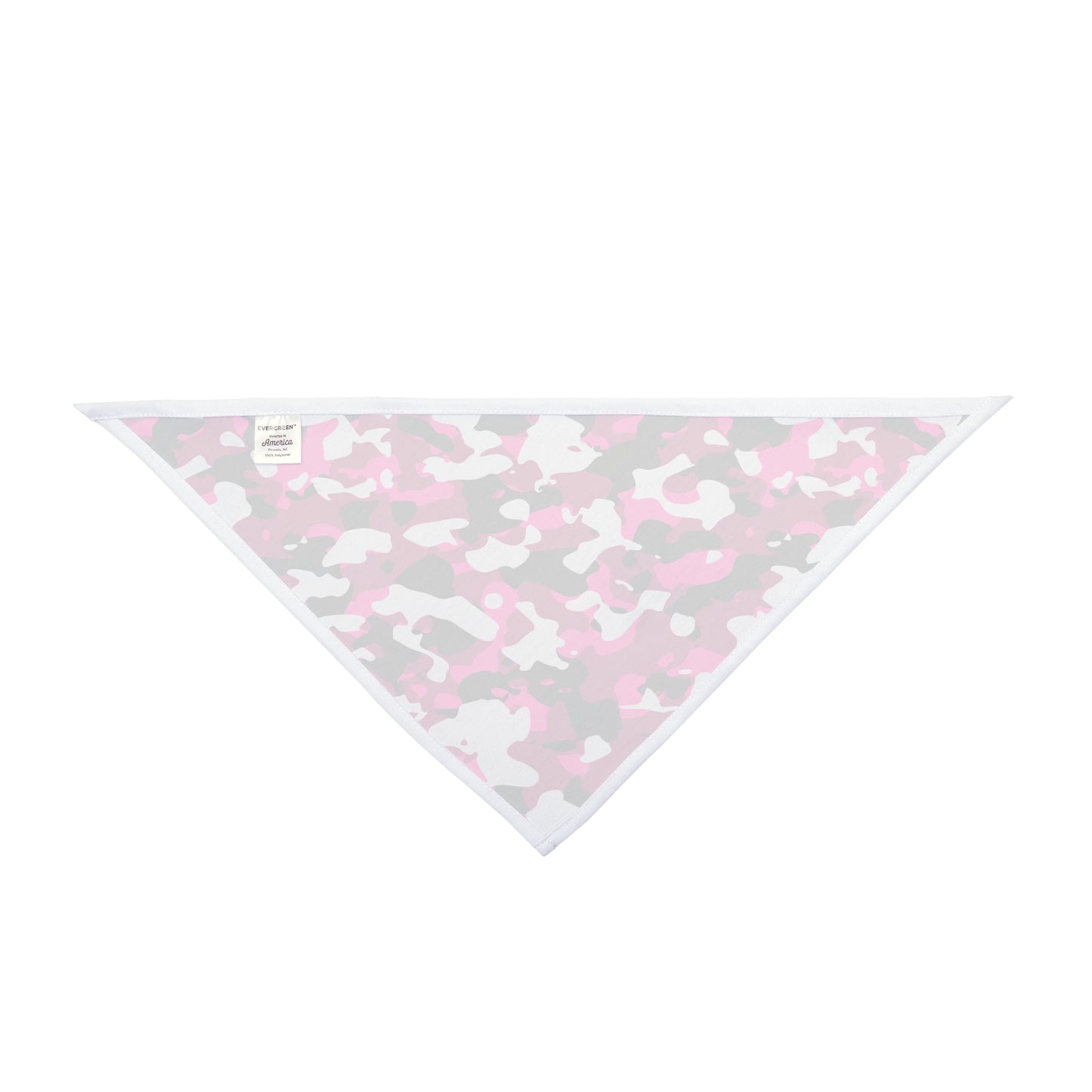 Pink Camouflage Dog Bandana