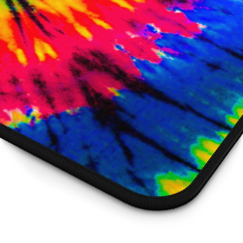 Rainbow Tiedye Desk Mat Mousepad