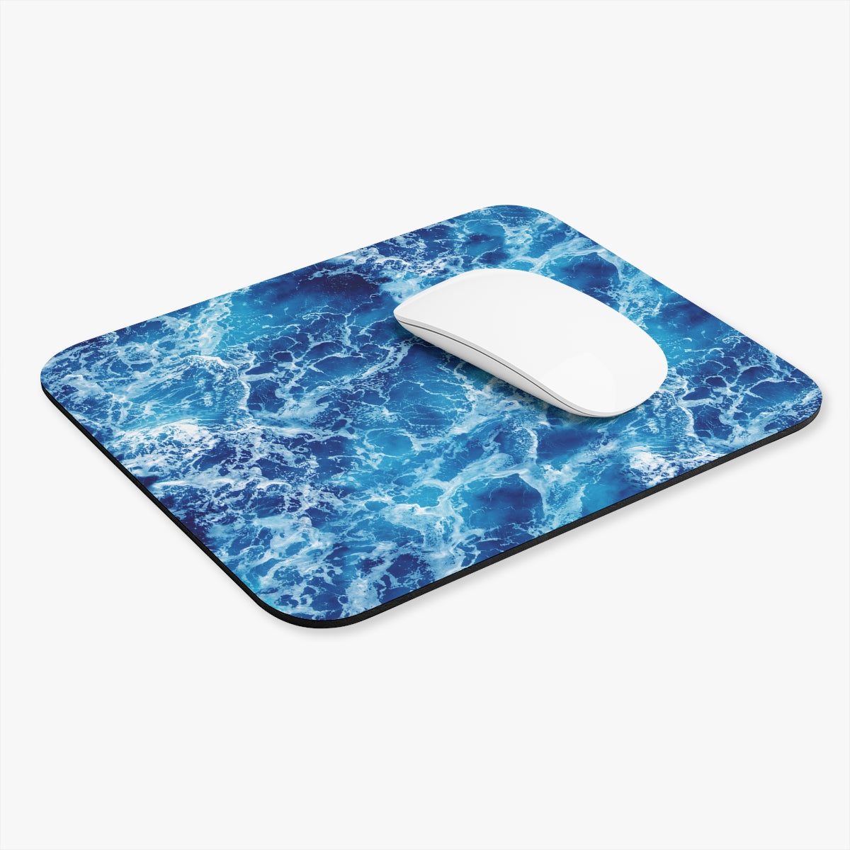 Blue Ocean Waves Mousepad