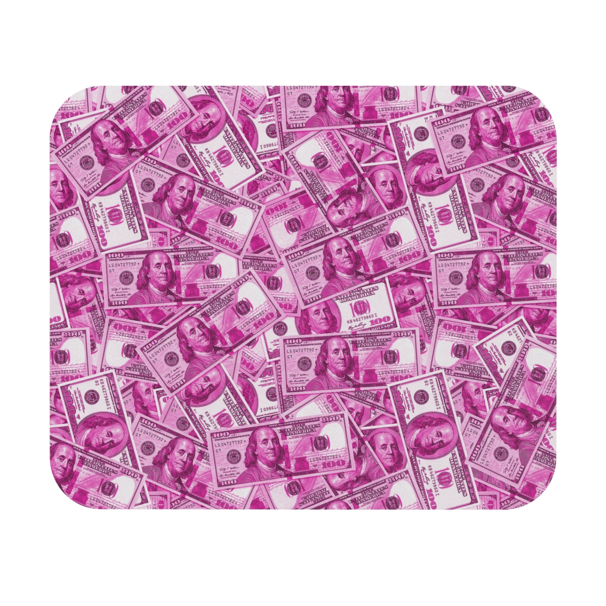 Pink Money Mousepad