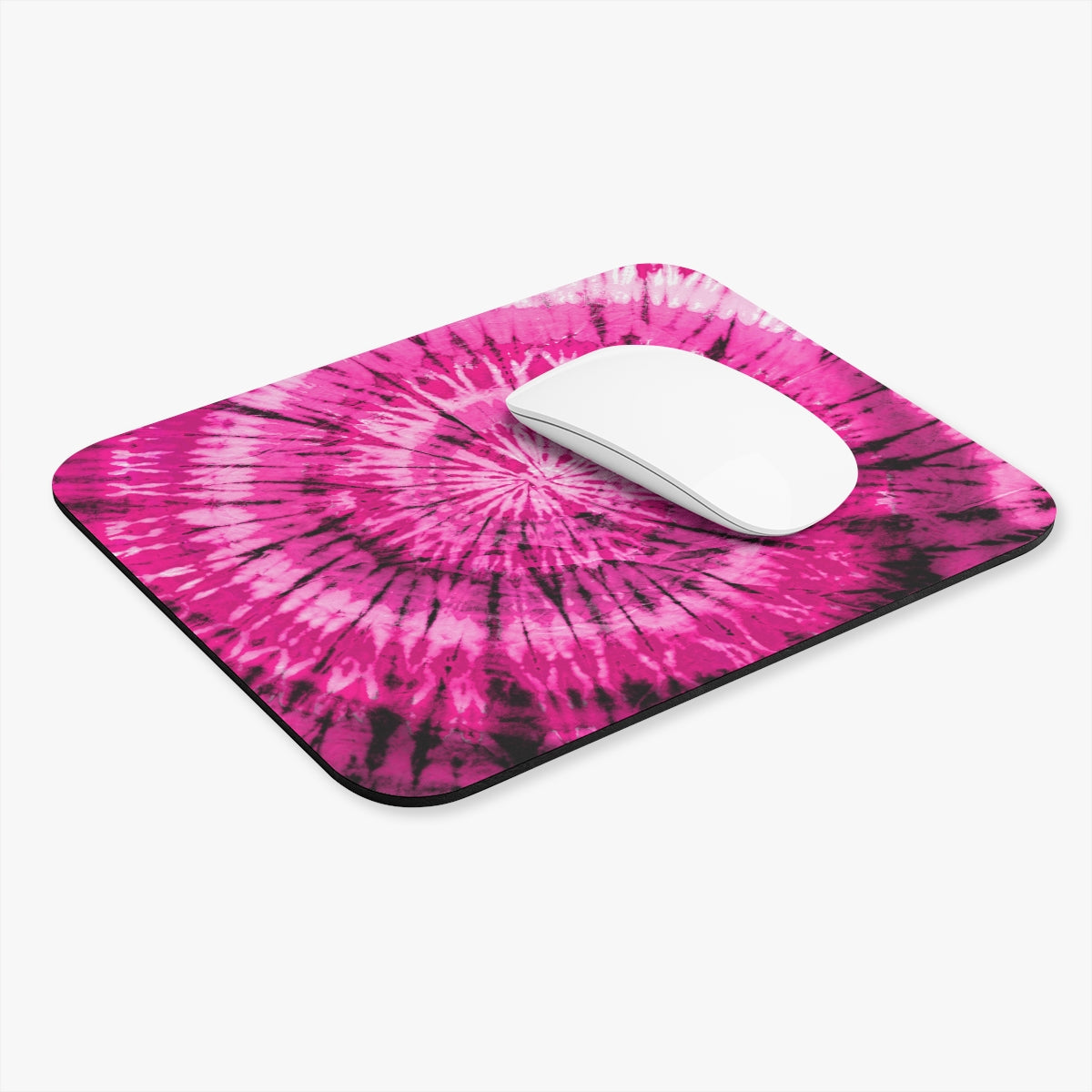 Pink Tie-Dye Mouse Pad