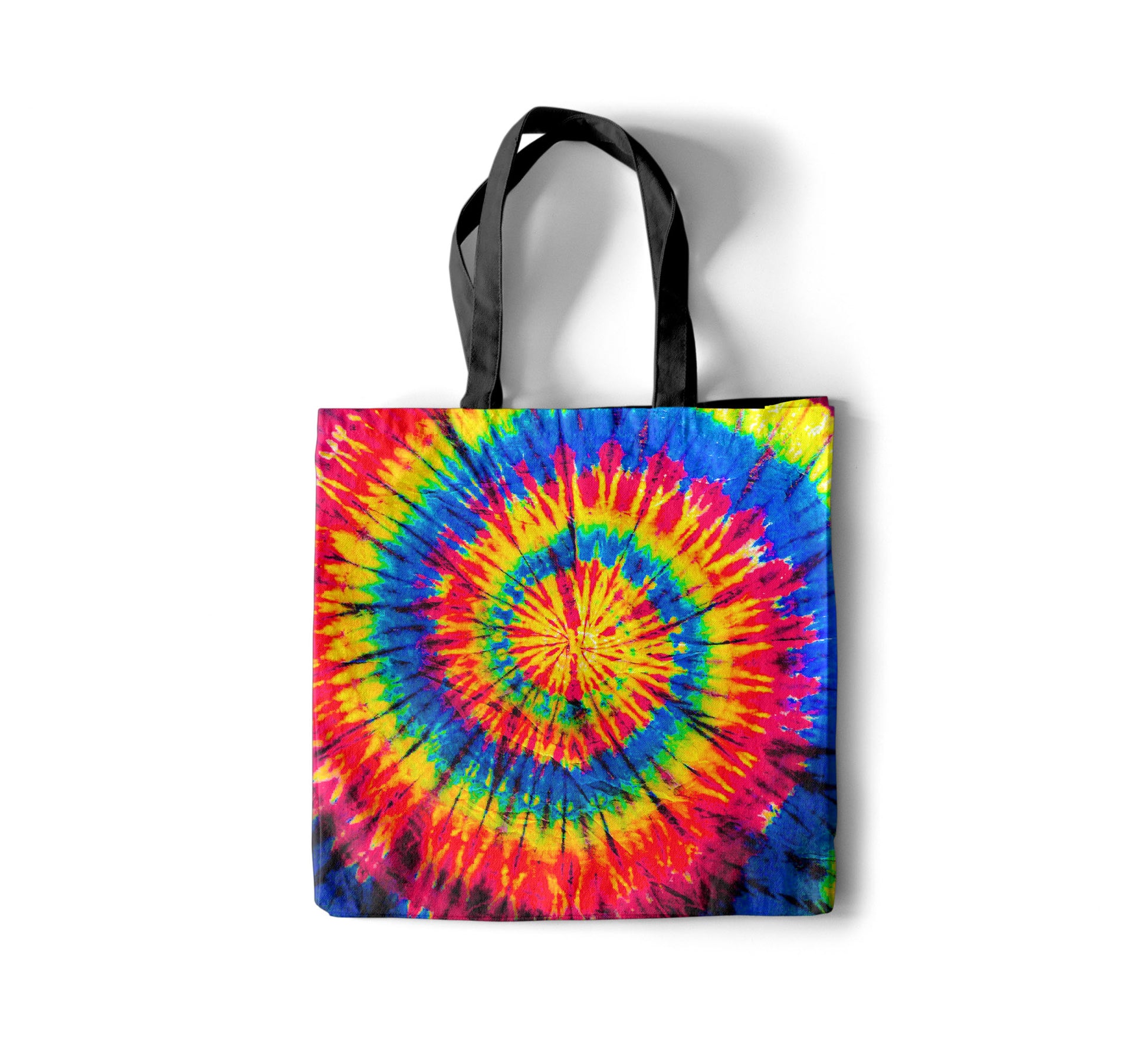 Skittles Rainbow Tie-Dye Tote Bag - Sublimation All Over Print