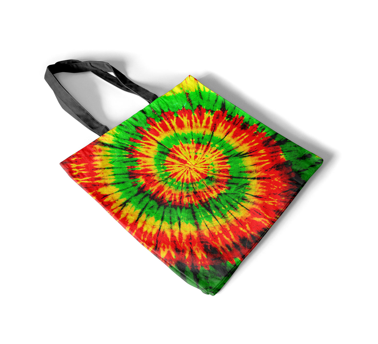 Rasta Tiedye Tote Bag - All Over Print