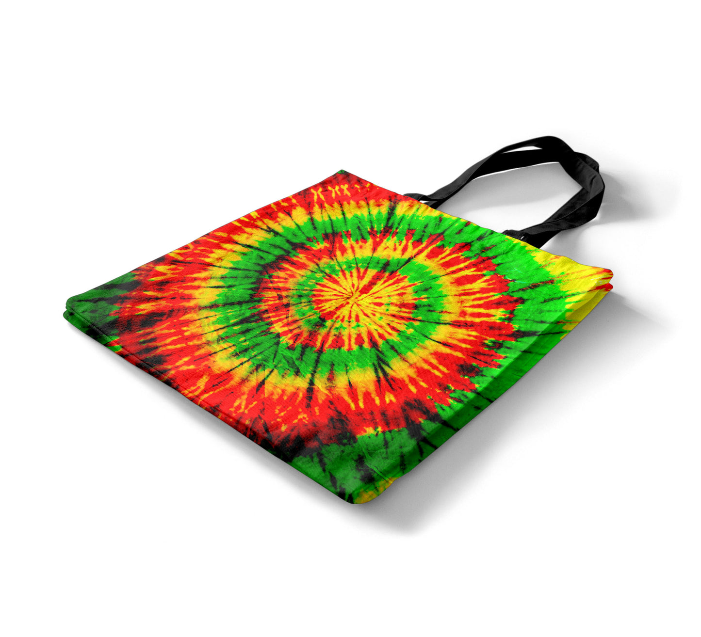 Rasta Tiedye Tote Bag - All Over Print