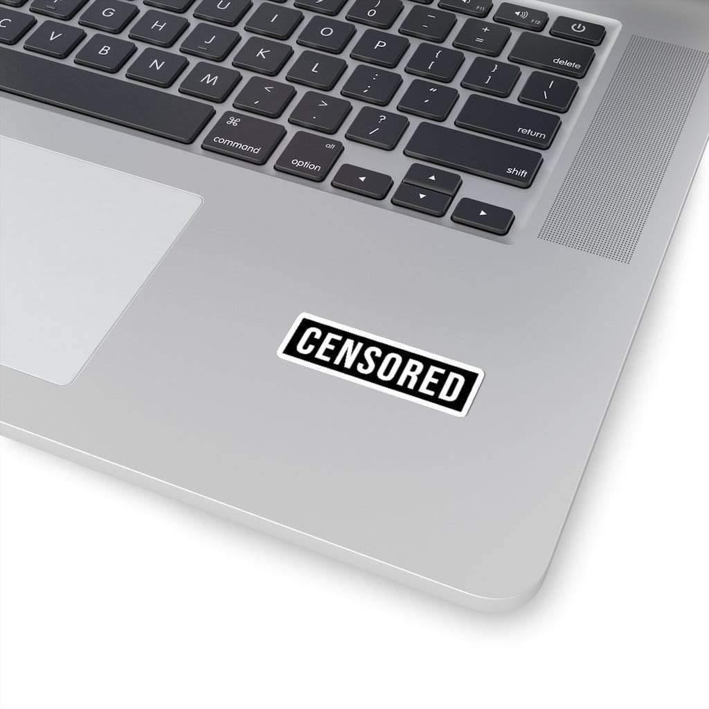 CENSORED Kiss-Cut Sticker