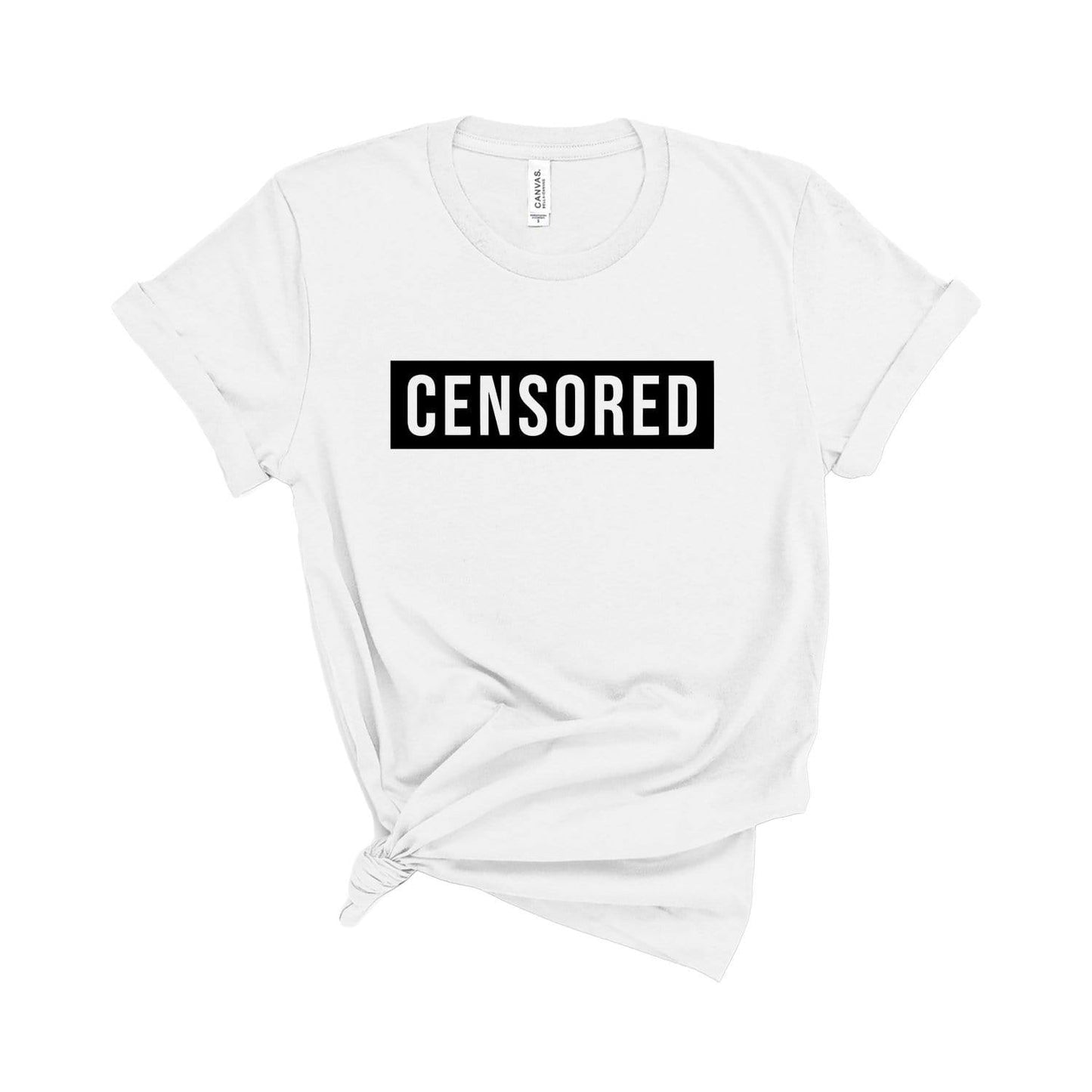 CENSORED T-Shirt White / XS Dryp Factory