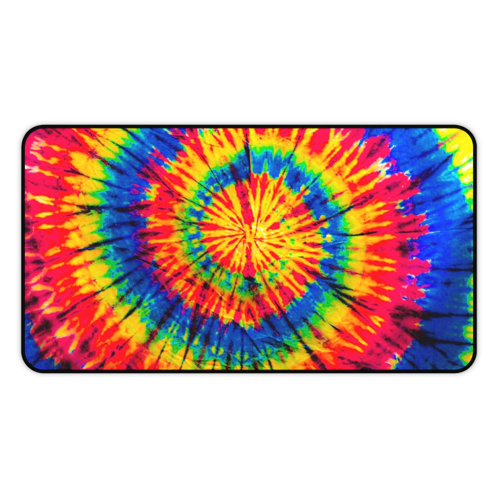 Rainbow Tiedye Desk Mat Mousepad